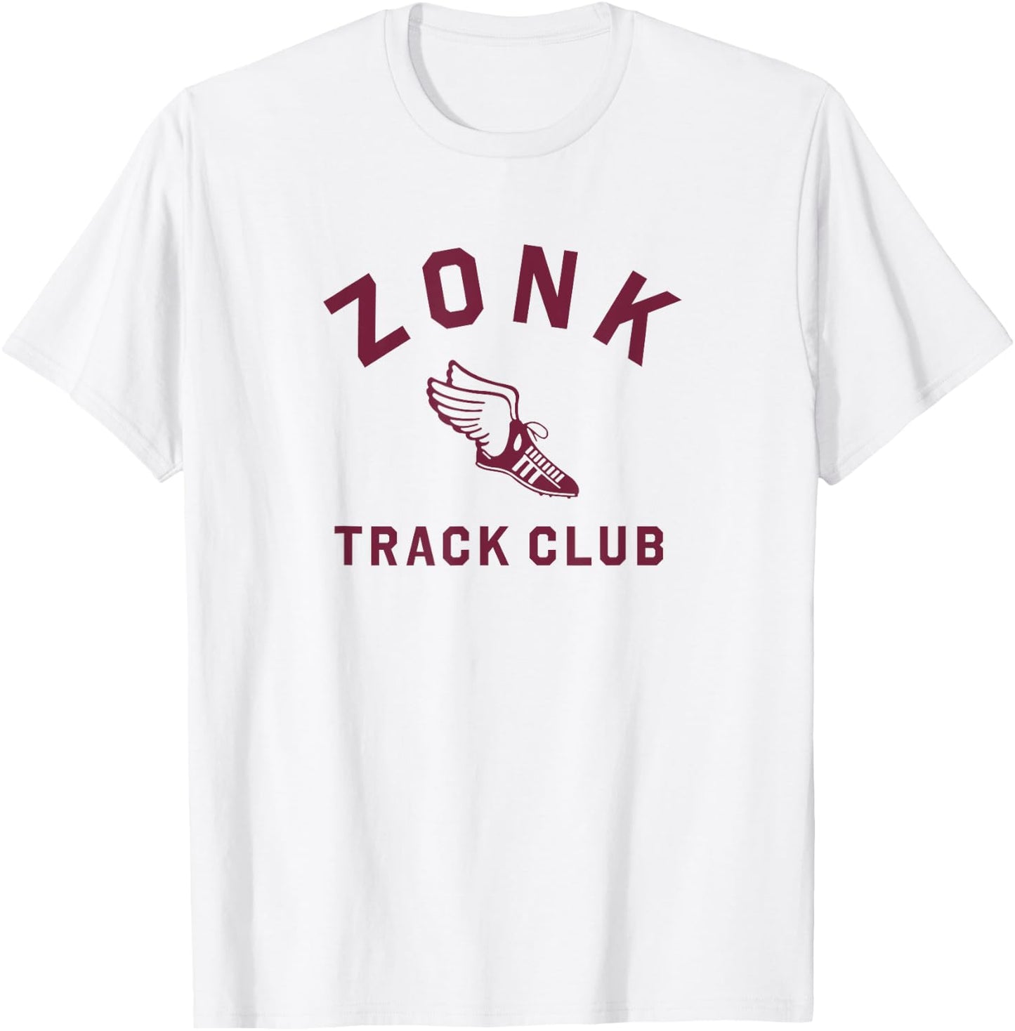 Inkfidel | Zonk Track Club T-Shirt - T-Shirt | White
