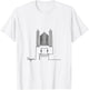 Organist Musician Design One Line Organ Player T-Shirt - T-Shirt | White