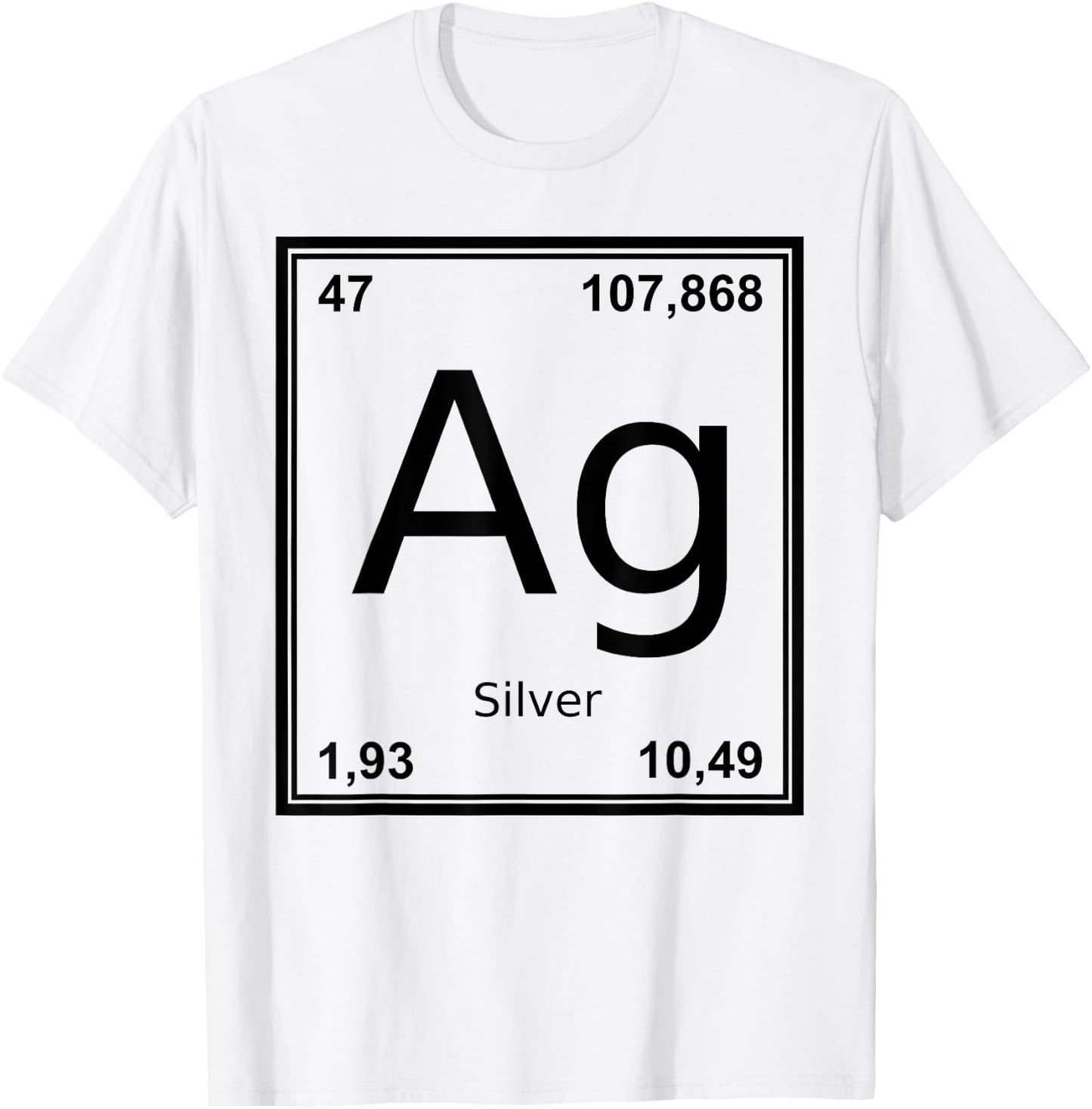 Silver symbol costume T-Shirt - T-Shirt | White