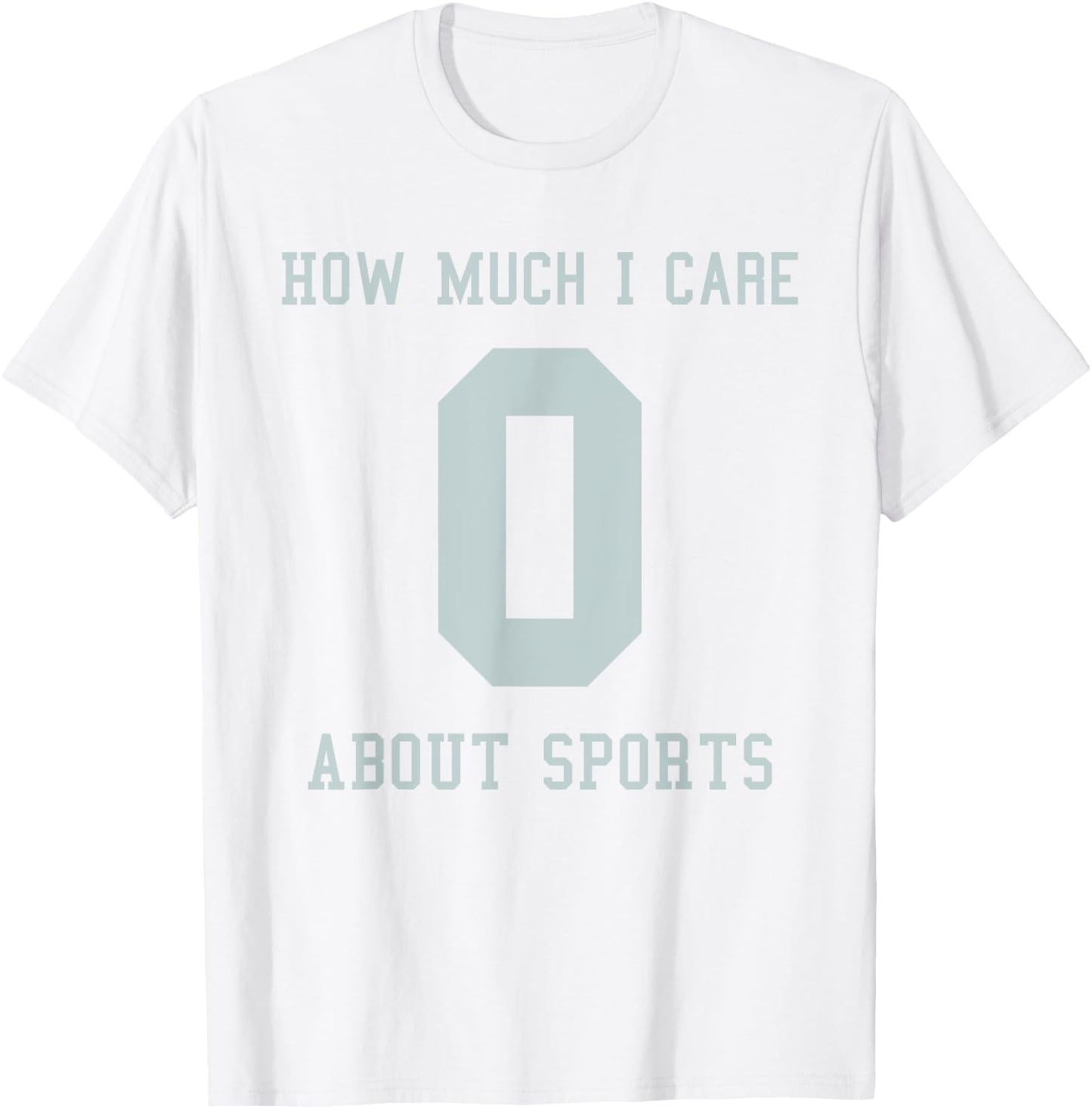 Funny Sports Jersey Costume Gift Sport Haters T-Shirt - T-Shirt | White