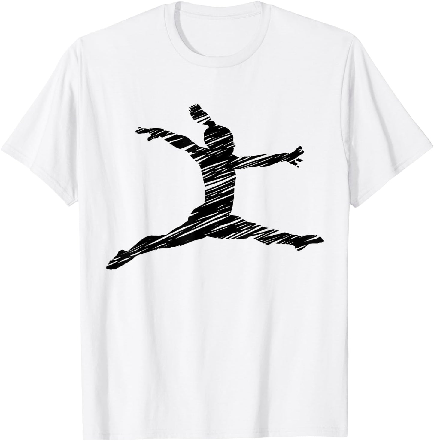 Gift Gymnastics Ladies Retro Gymnastics Motif - Blue, Women's Small T-Shirt - T-Shirt | White