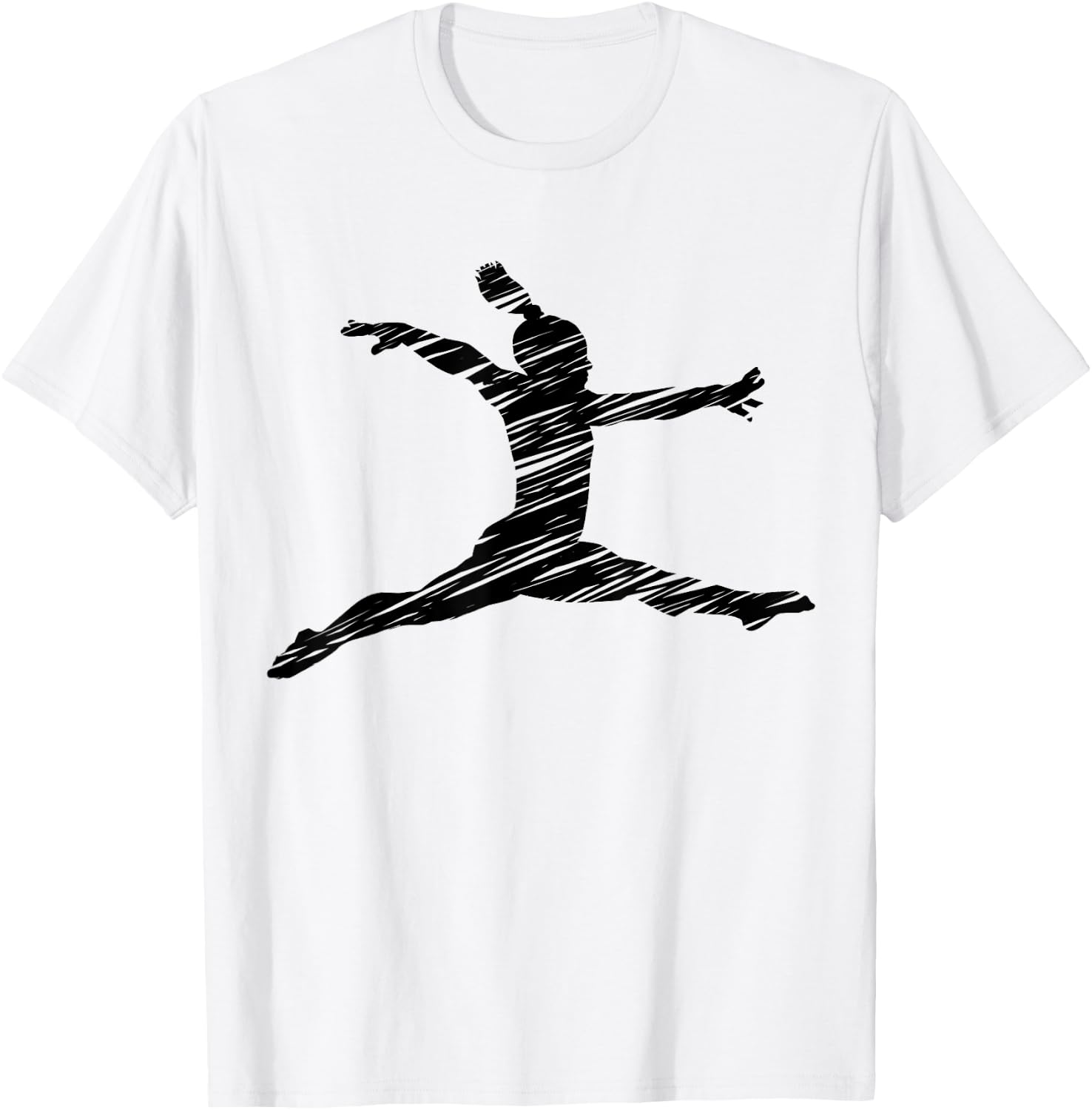 Gift Gymnastics Ladies Retro Gymnastics Motif - Blue, Women's Small T-Shirt - T-Shirt | White
