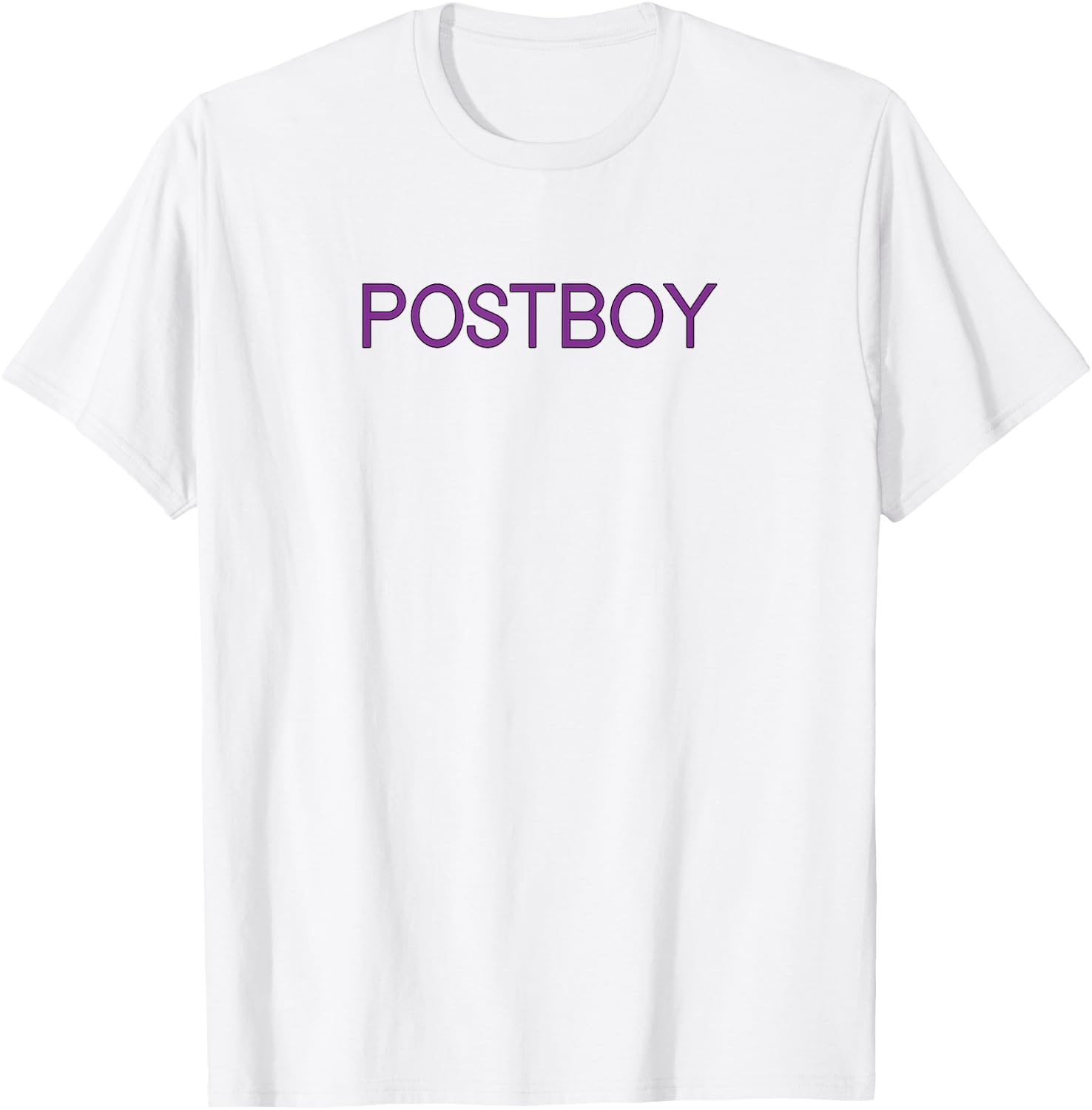 Postboy Men's Yellow Classic Fit T-Shirt - T-Shirt | White