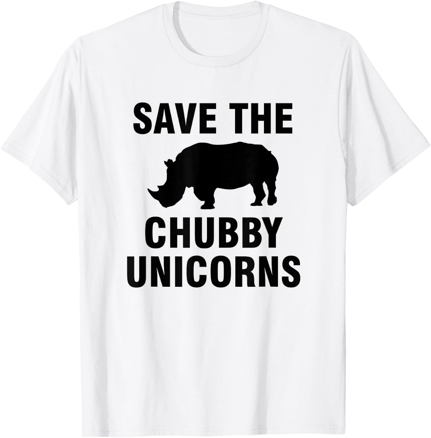 Save the chubby unicorns T-Shirt - T-Shirt | White
