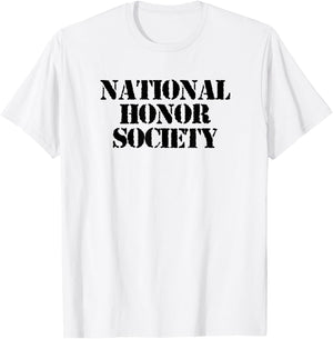 National Honor Society Club T-Shirt - T-Shirt | White