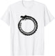 Ouroboros the eternal snake T-Shirt - T-Shirt | White
