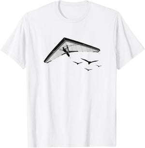 Hang Glide. Pilot Quote Fly, Aviate T-Shirt - T-Shirt | White