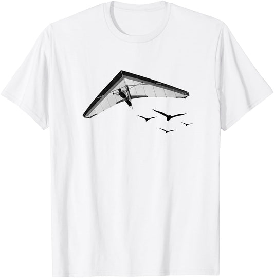 Hang Glide. Pilot Quote Fly, Aviate T-Shirt - T-Shirt | White