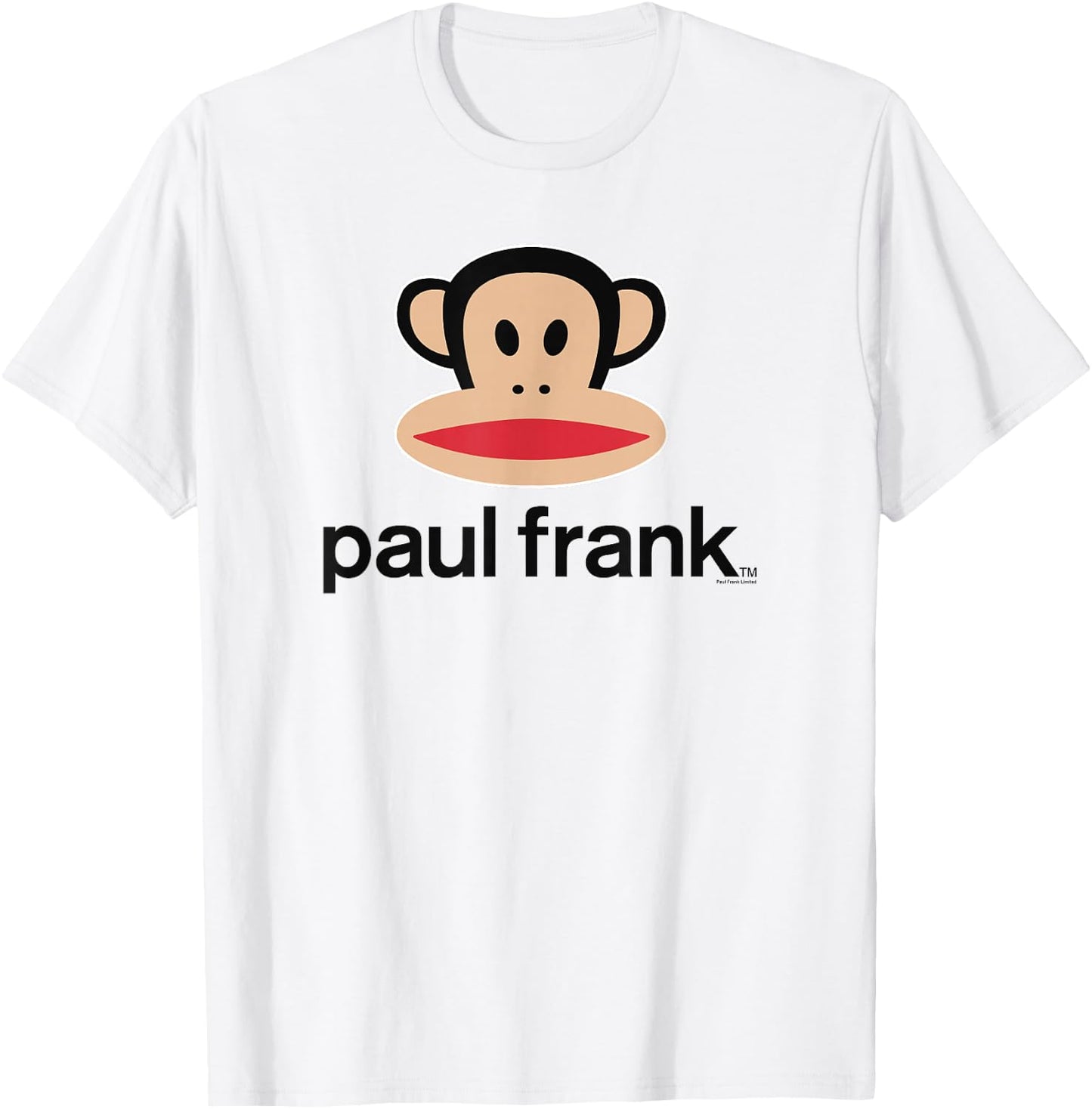 Paul Frank Julius Big Face Logo T-Shirt - T-Shirt | White