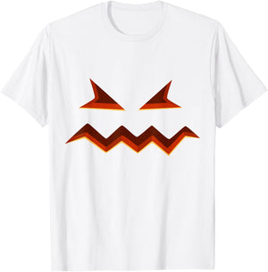 Pumpkin Jack O Lantern Face Jackolantern T-Shirt - T-Shirt | White