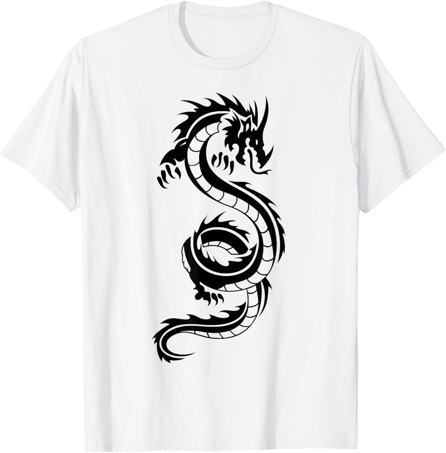 Dragon Dragons Chinese Men Women Children T-Shirt - T-Shirt | White