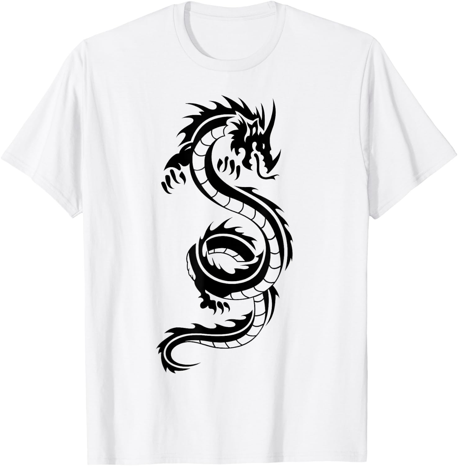 Dragon Dragons Chinese Men Women Children T-Shirt - T-Shirt | White