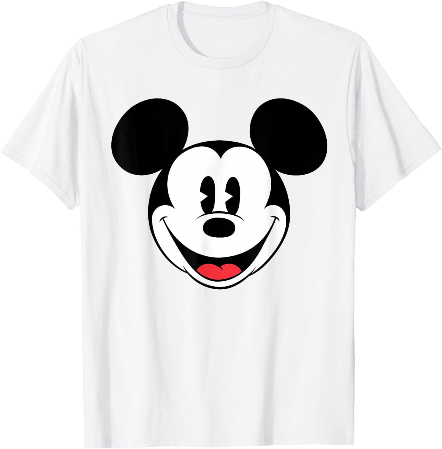 Disney - Mickey Mouse Face T-Shirt - T-Shirt | White