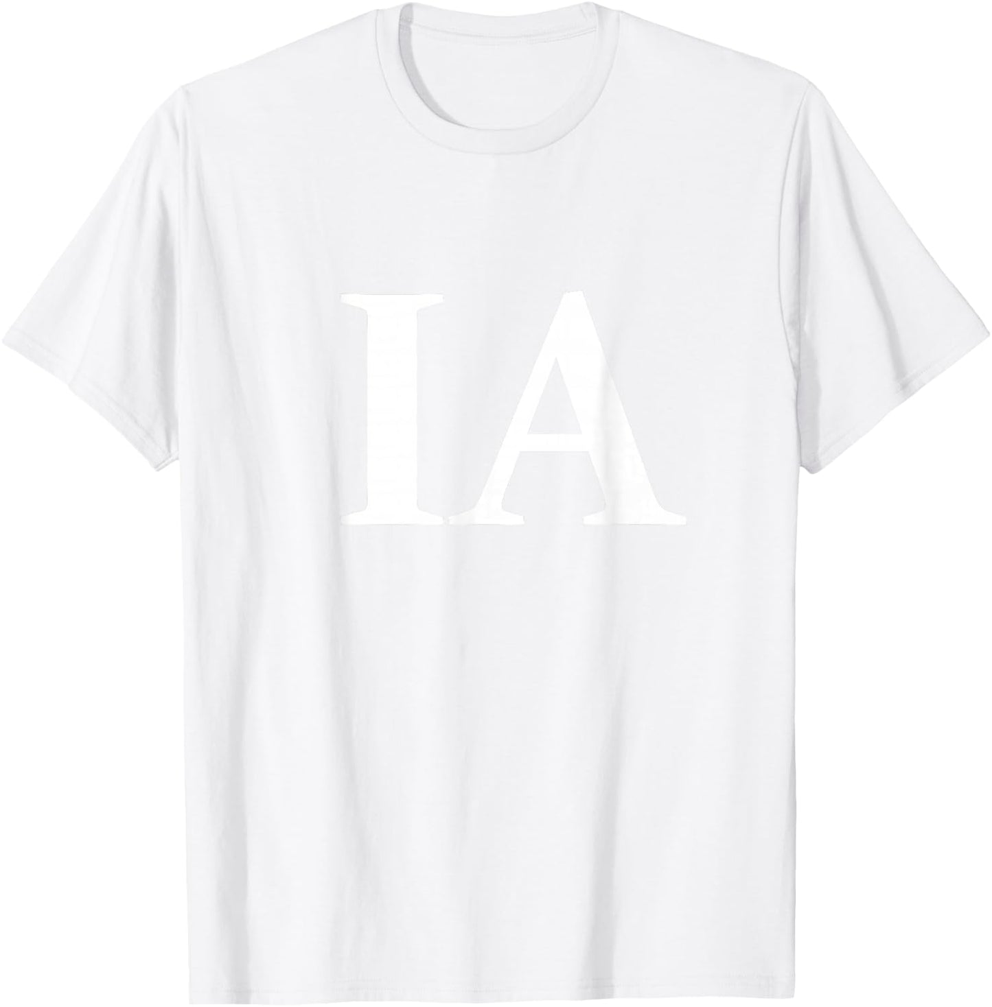 IA - Italia Three Part Italy Design - Italian Flag Part 3 T-Shirt - T-Shirt | White