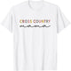 Cross Country Mama, cross country Running Mom Mothers day T-Shirt - T-Shirt | White