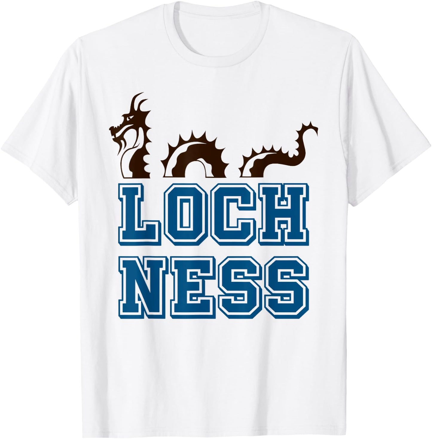 Loch Ness monster - Nessie - Elusive Scottish legend T-Shirt - T-Shirt | White