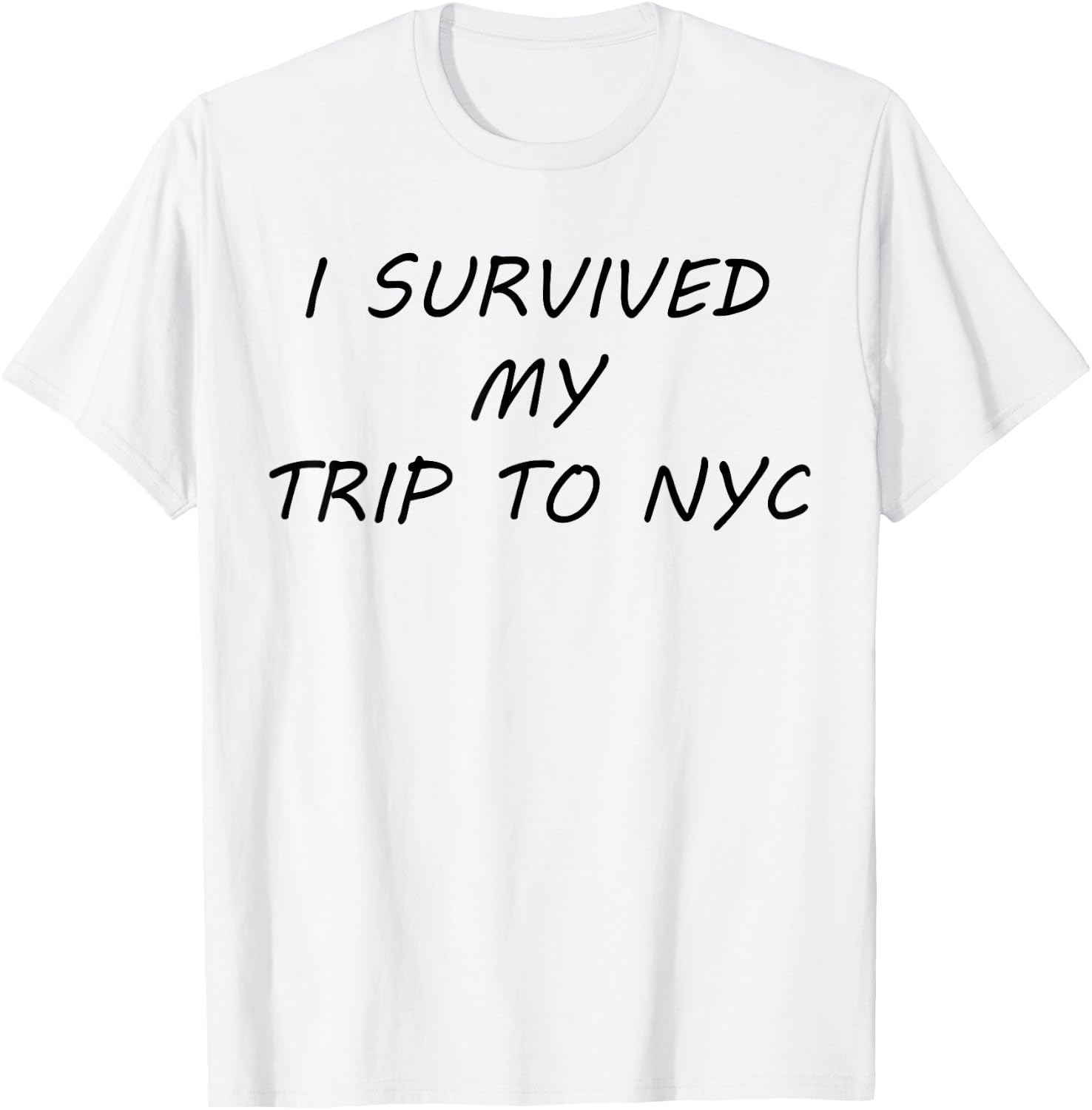 I Survived My Trip to NYC T-Shirt - T-Shirt | White
