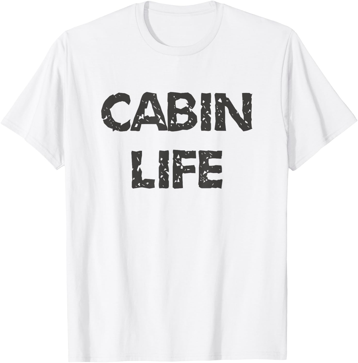 Cabin Life Shirt, Camping, Lakes and Cabins T-Shirt - T-Shirt | White