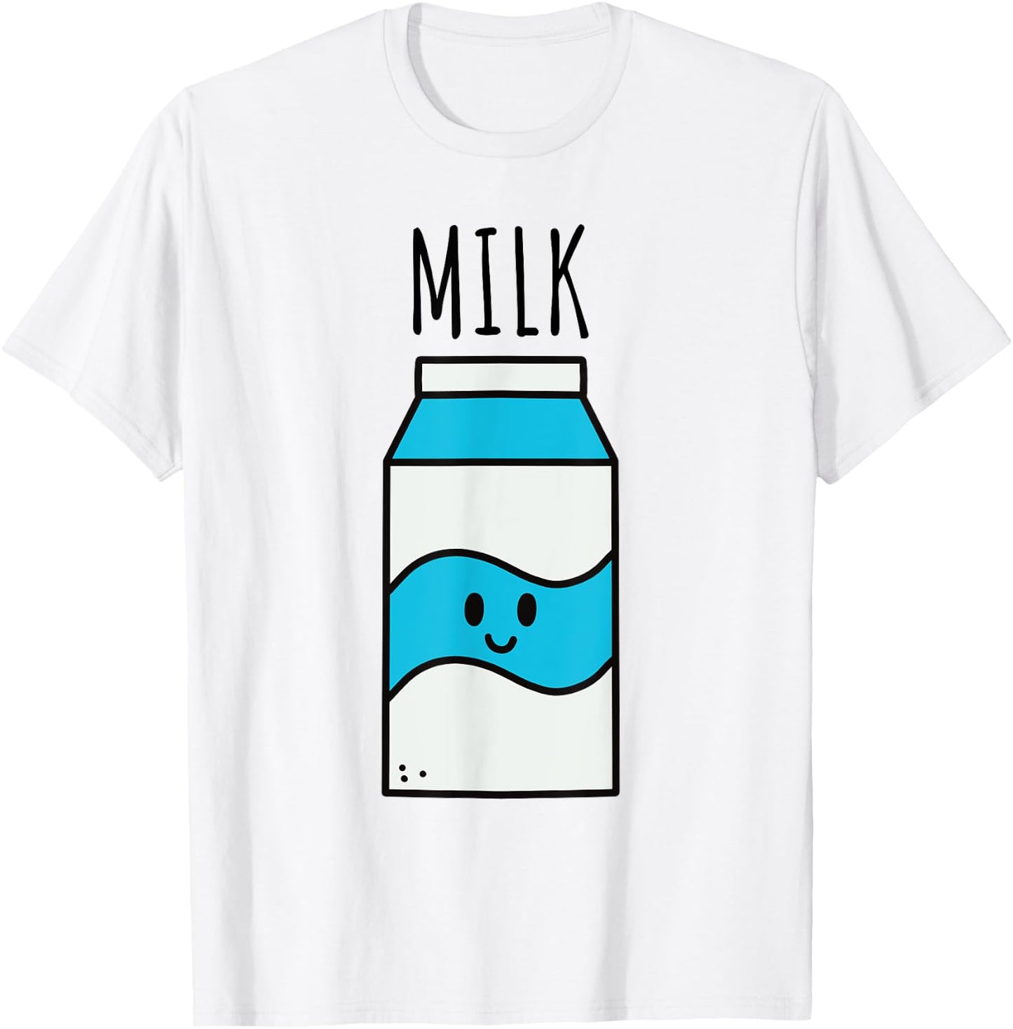 Honeys Milk Matching couple costume BFF Halloween funny T-Shirt - T-Shirt | White