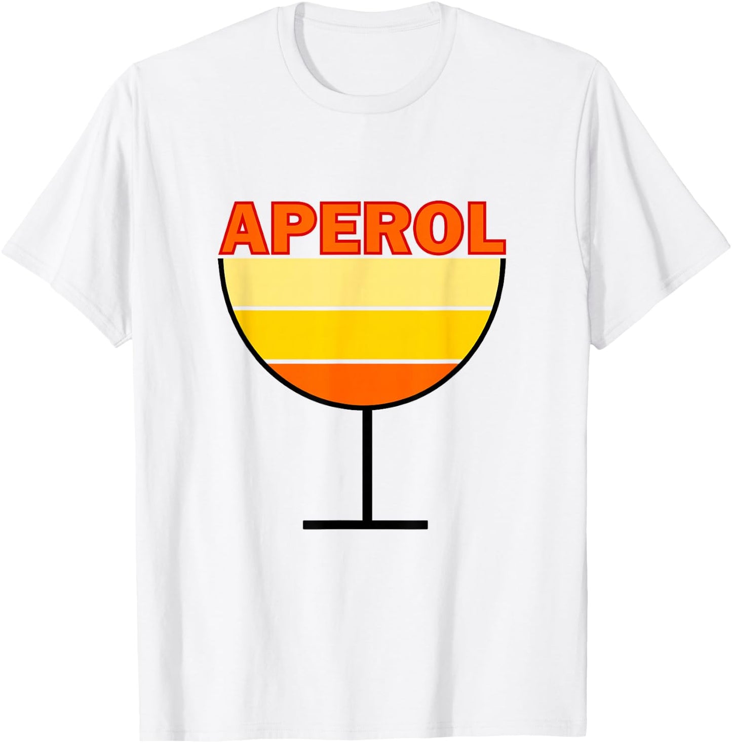 Aperol Spritz Love Aperol Vintage Drink T-Shirt - T-Shirt | White