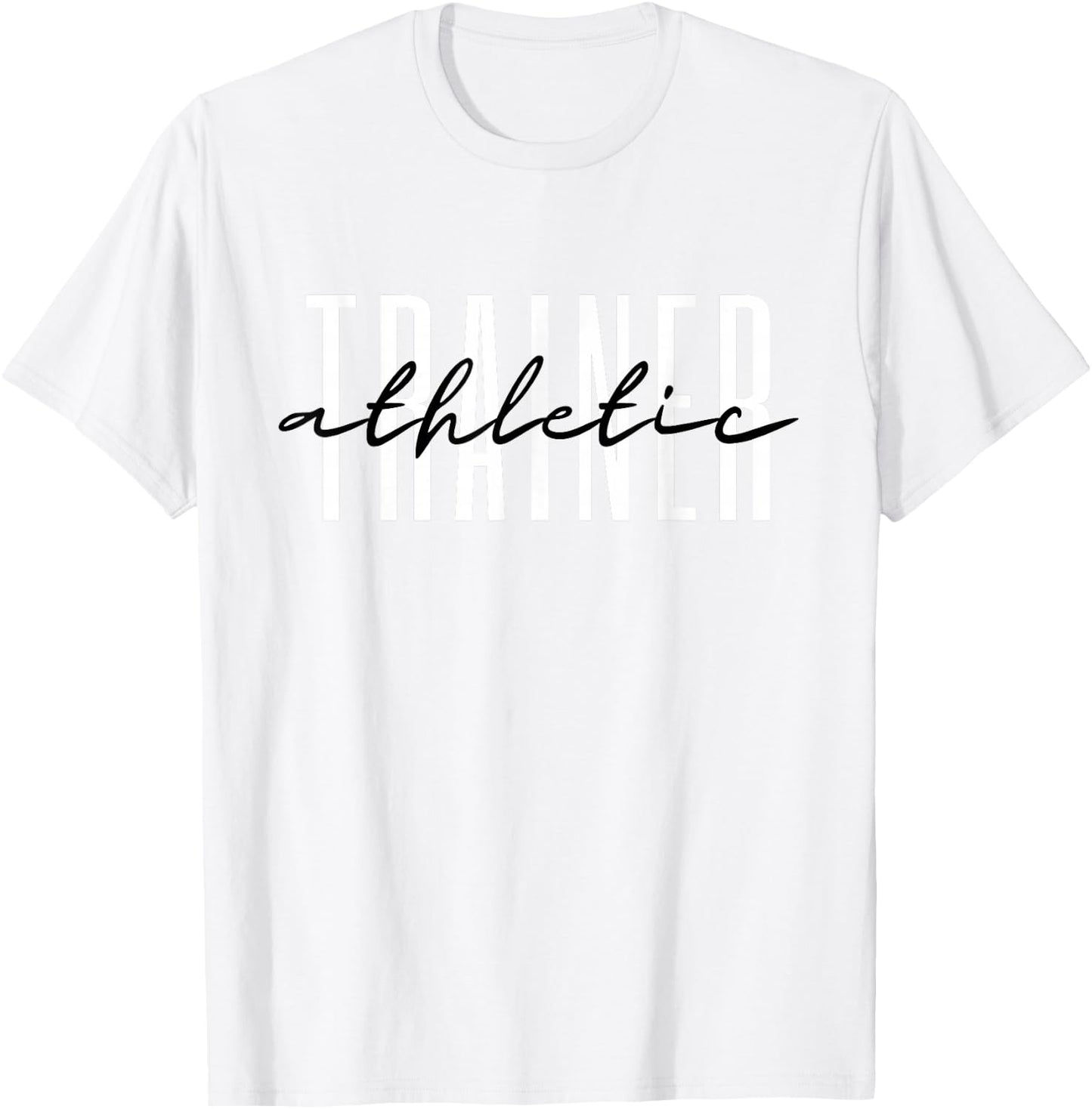 Athletic Trainer Personal Trainer T-Shirt - T-Shirt | White