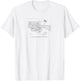 Cats Can't Appreciate Frank Gehry Cartoon T-Shirt - T-Shirt | White