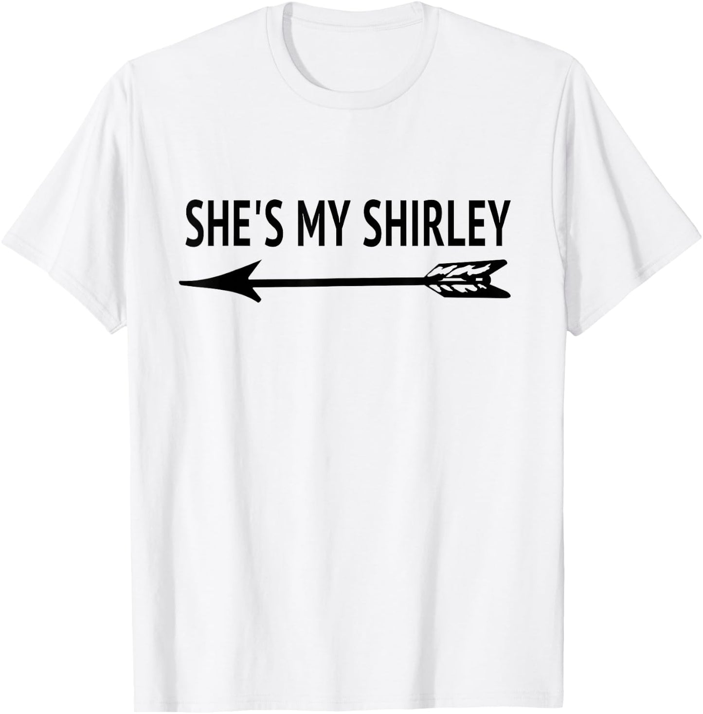 She's My Shirley Cute Matching Best Friends Women T-Shirt - T-Shirt | White