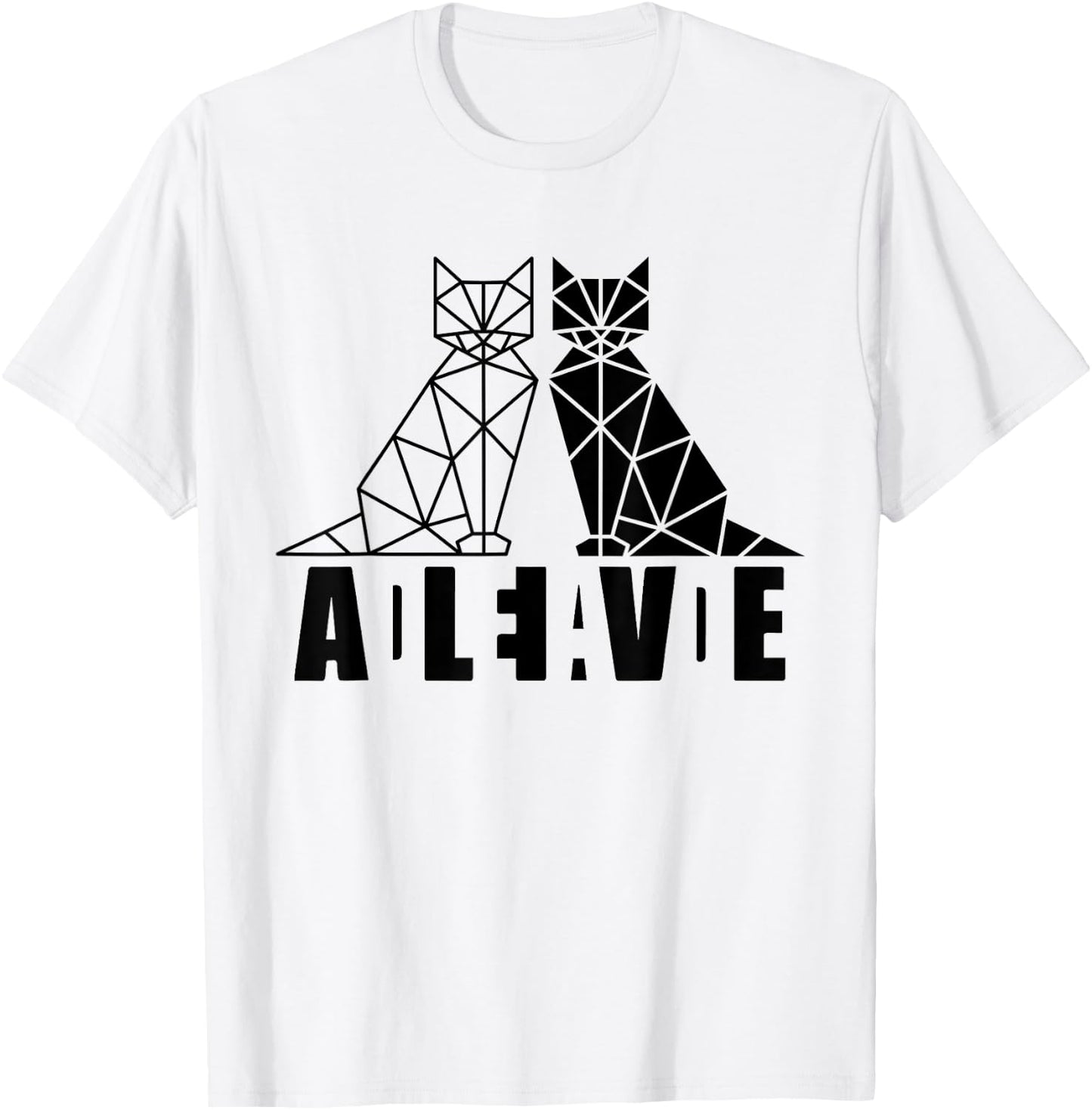 Schrödinger's Cat Science Dead & Alive Men Women T-Shirt - T-Shirt | White