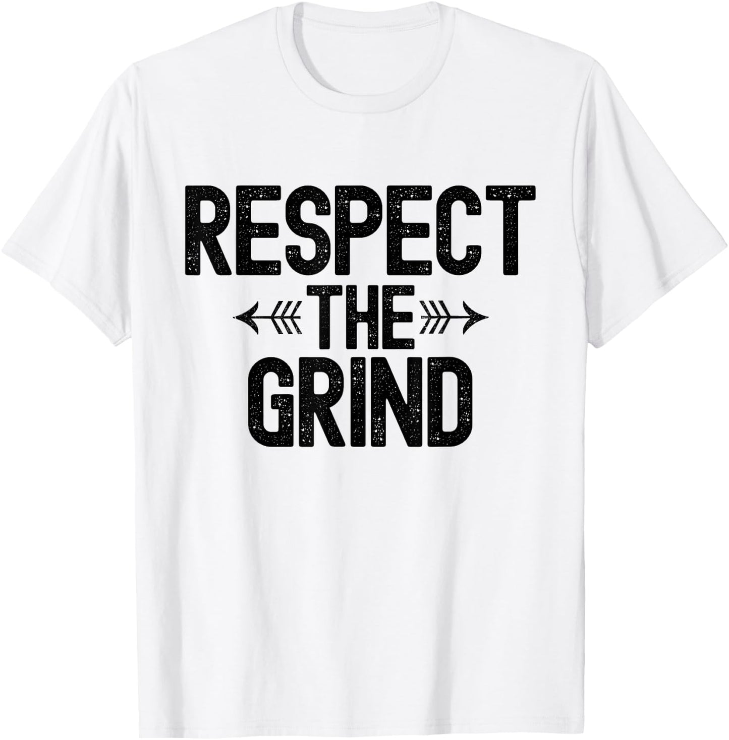 Vintage Respect The Grind T-Shirt - T-Shirt | White