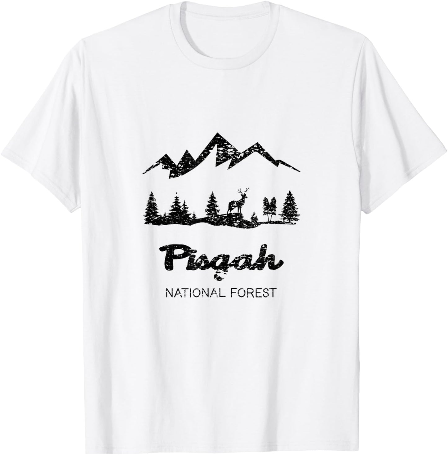 Pisgah National Forest T-Shirt - T-Shirt | White
