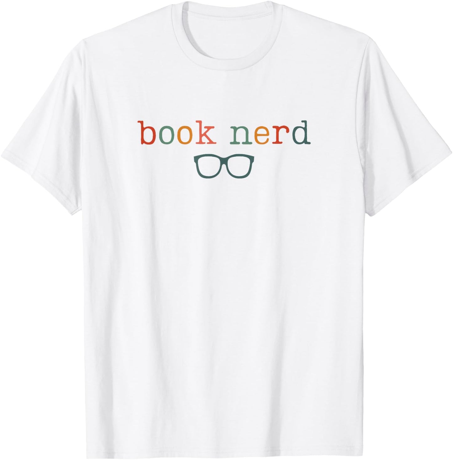 Book Nerd, Funny Bookish T-Shirt - T-Shirt | White