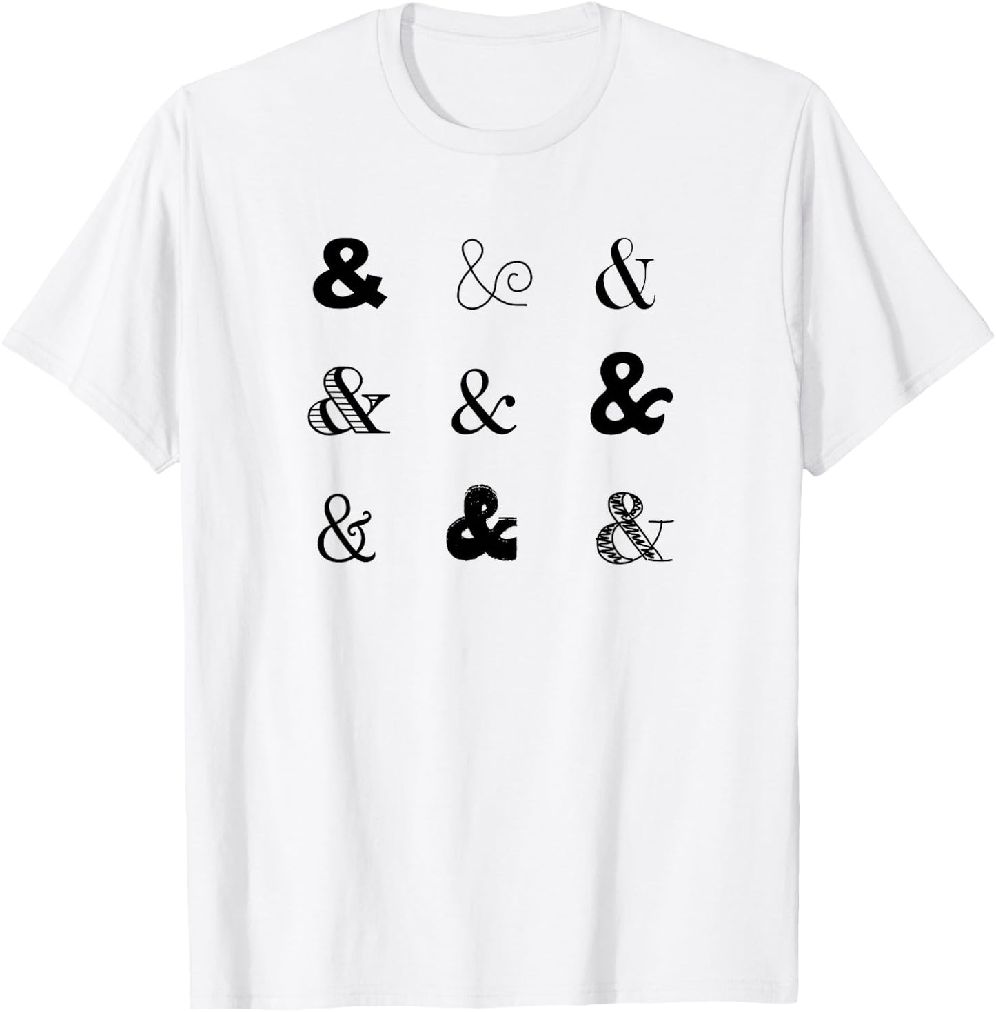 JK Typografie Designs Cute Typography - Grey, Small - -Adults T-Shirt - T-Shirt | White