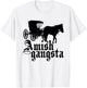 Amish Gangsta Horse and Buggy - Funny Amish Humor T-Shirt - T-Shirt | White
