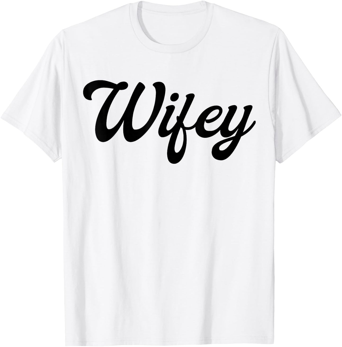 Wife Gift Couples Set Women Hubby T-Shirt - T-Shirt | White