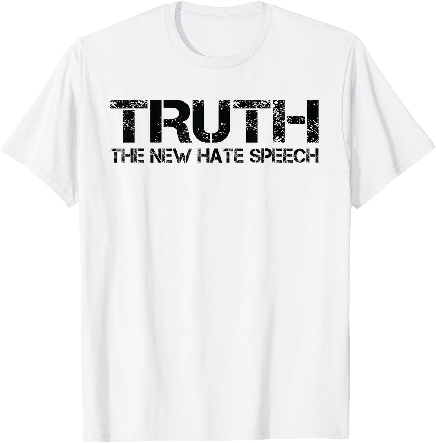 Truth Is The New Hate Speech - Anti Government T-Shirt - T-Shirt | White