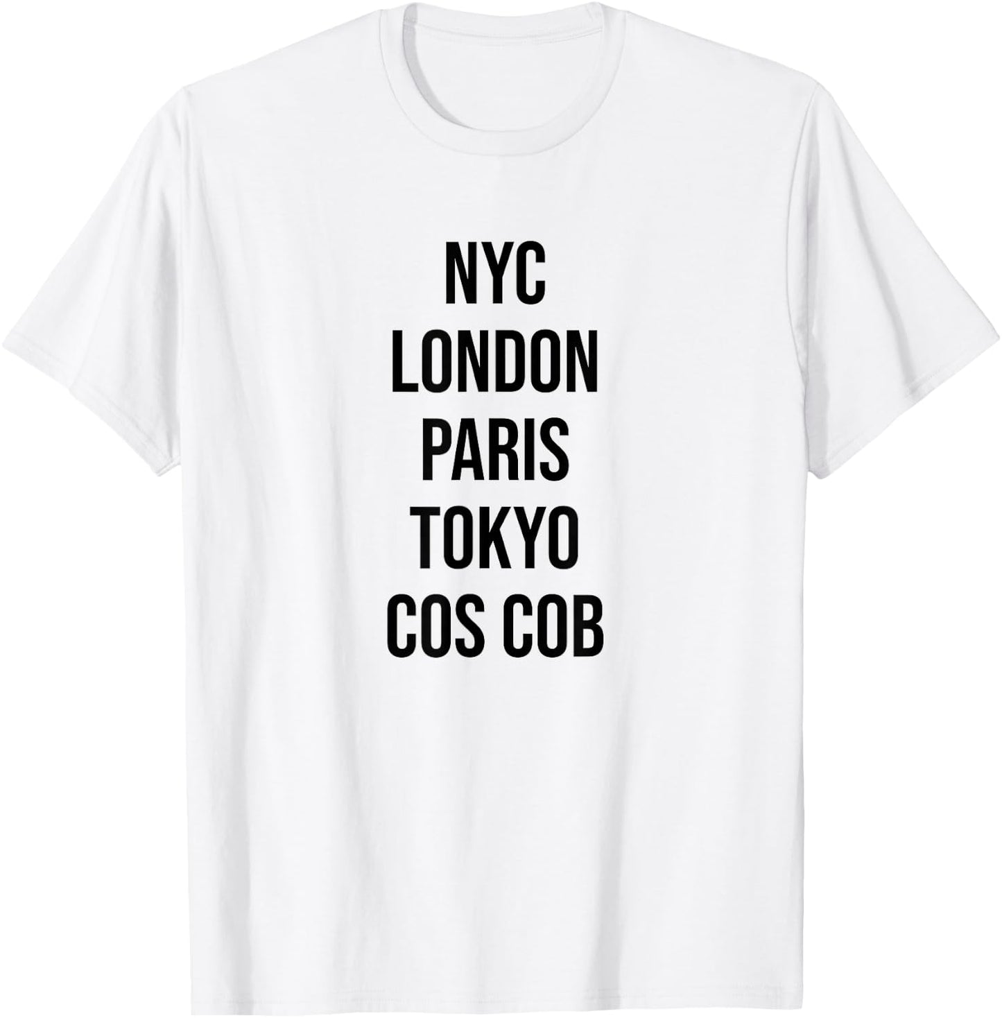 Cos Cob Connecticut Cos Cob CT Souvenir T-Shirt - T-Shirt | White
