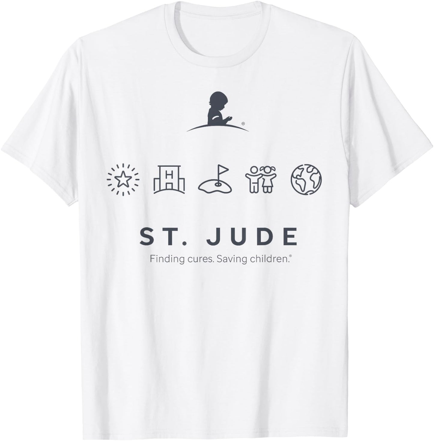 St. Jude Golf Icon T-Shirt - T-Shirt | White