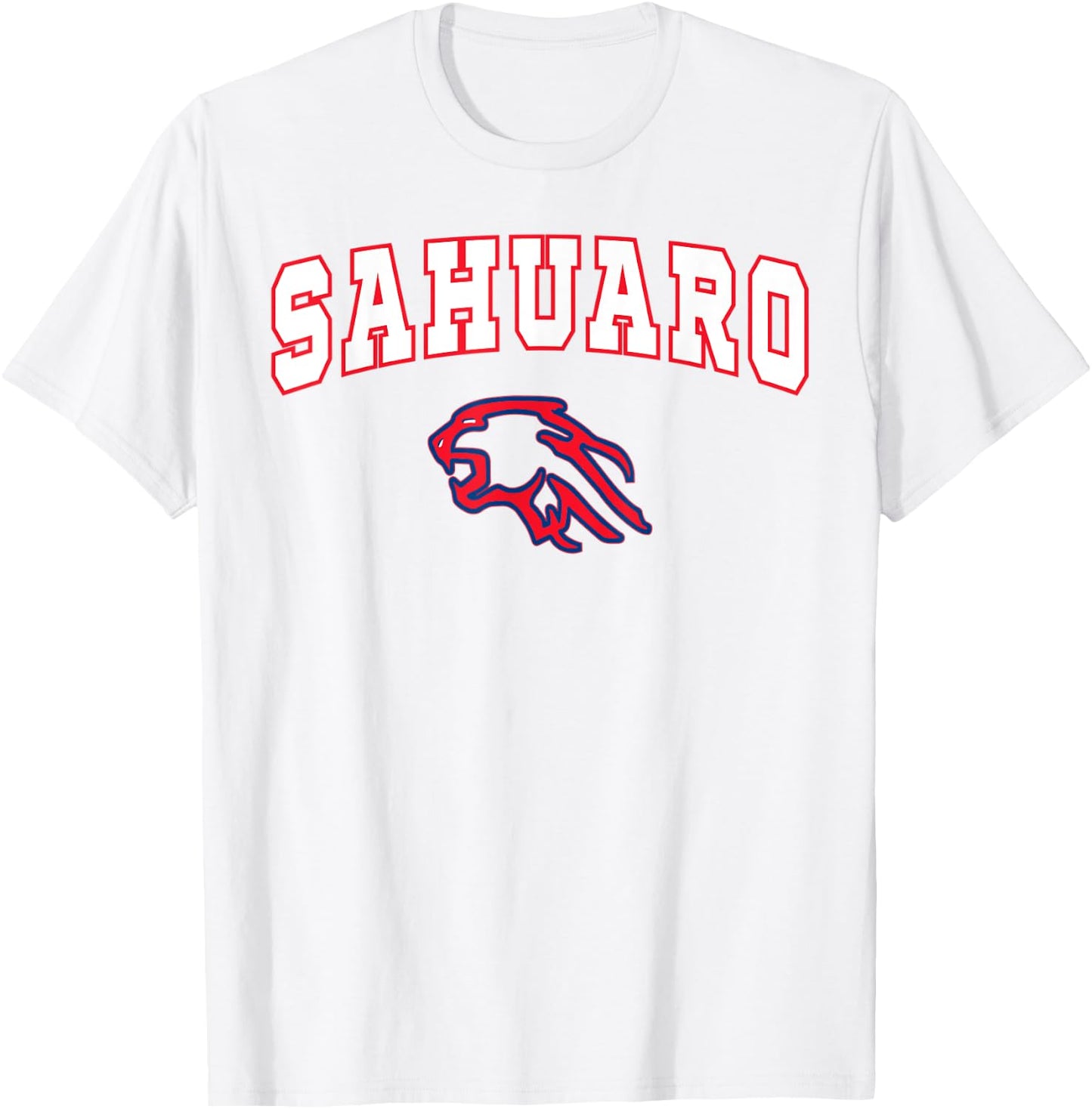 Sahuaro High School Cougars C2 T-Shirt - T-Shirt | White