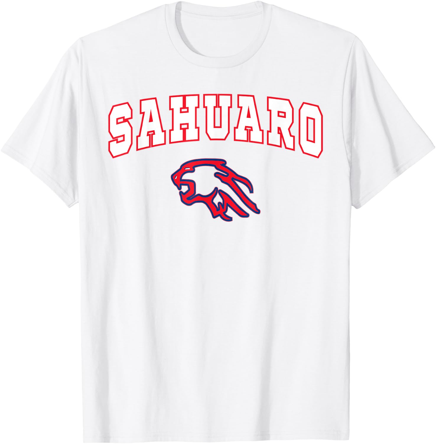 Sahuaro High School Cougars C2 T-Shirt - T-Shirt | White