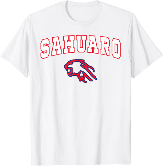 Sahuaro High School Cougars C2 T-Shirt - T-Shirt | White