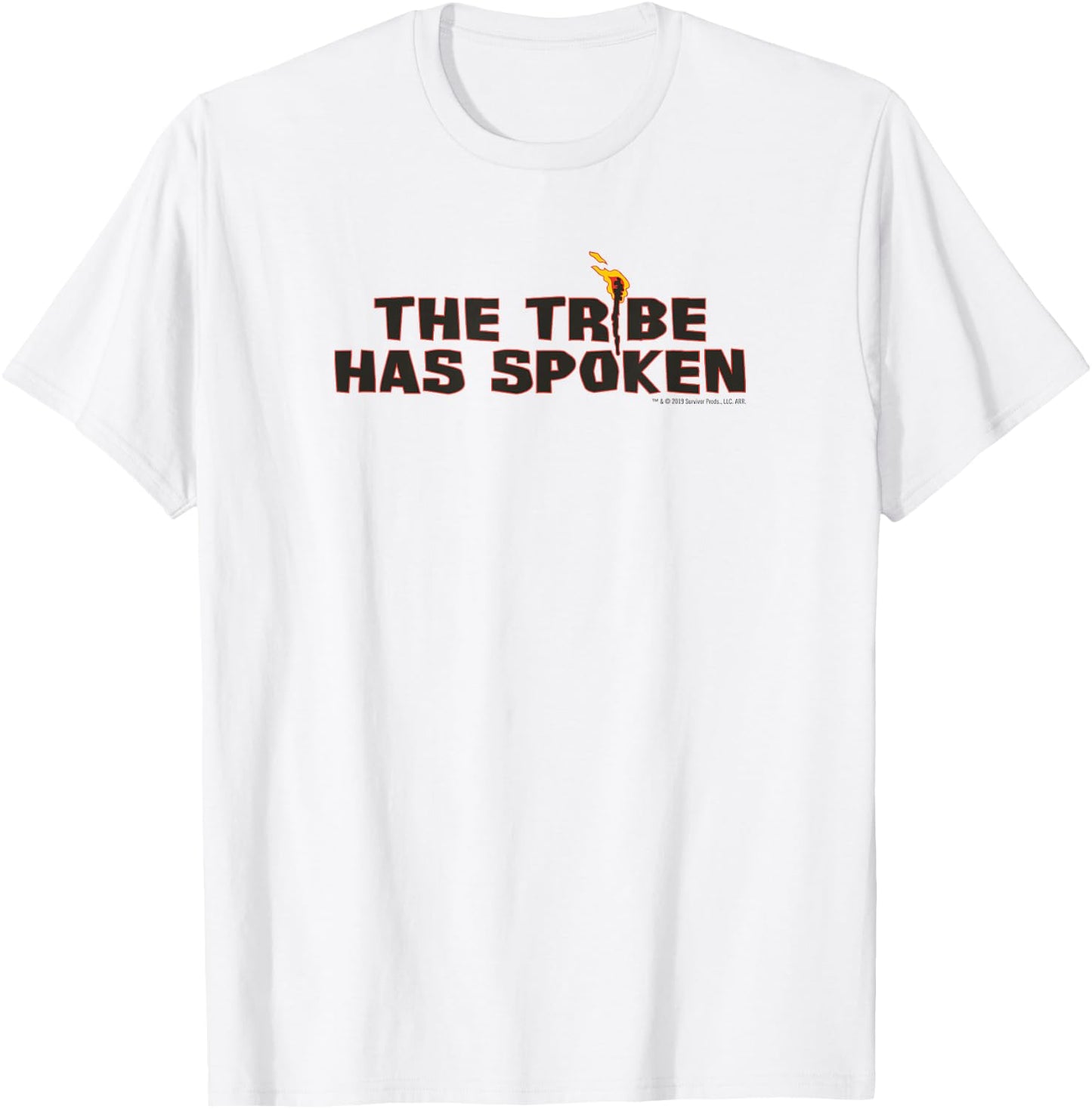 Survivor Island Torch The Tribe Has Spoken T-Shirt - T-Shirt | White