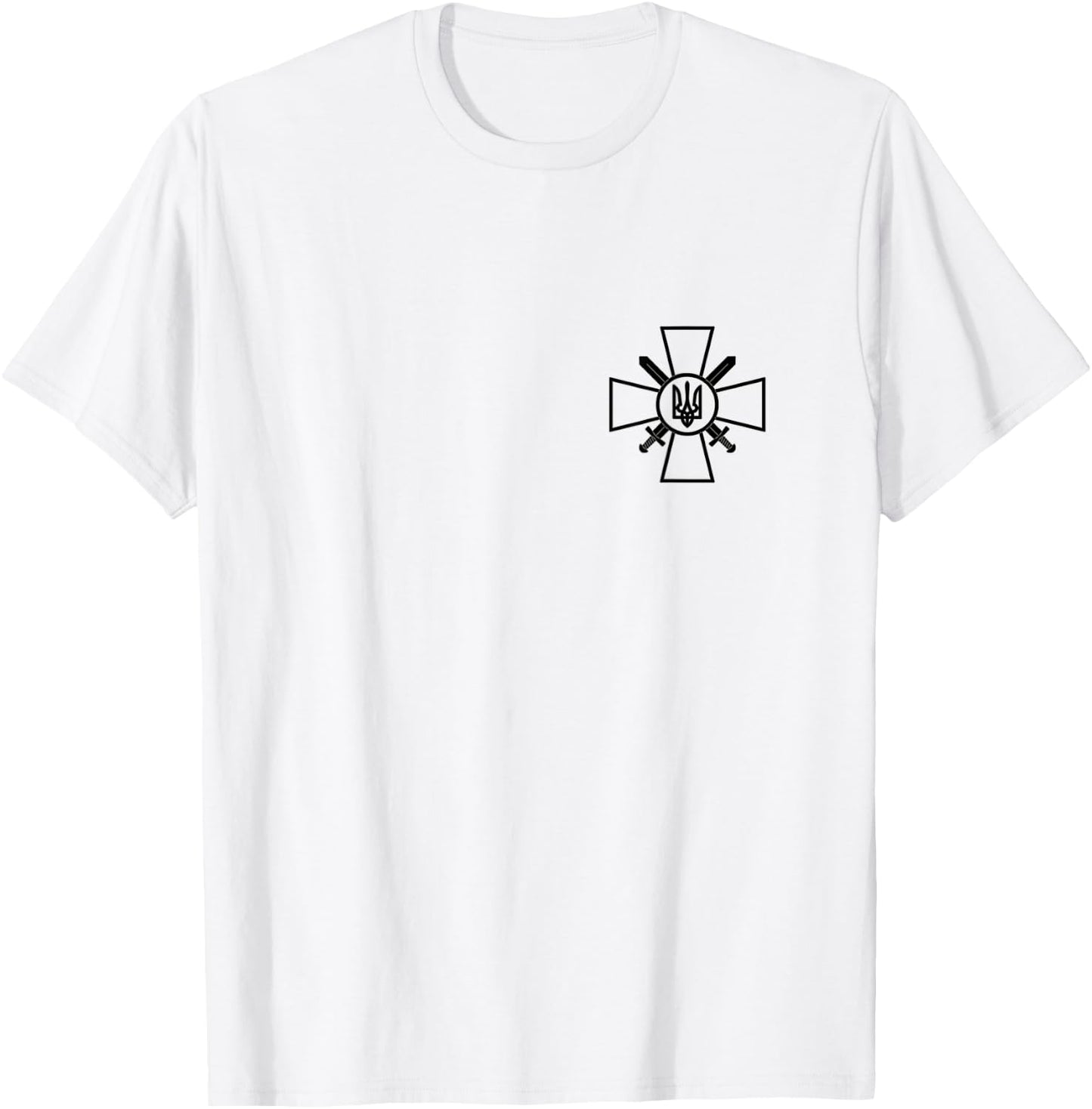 Ukrainian Ground Forces Ukraine Army Armed Force Zelensky T-Shirt - T-Shirt | White