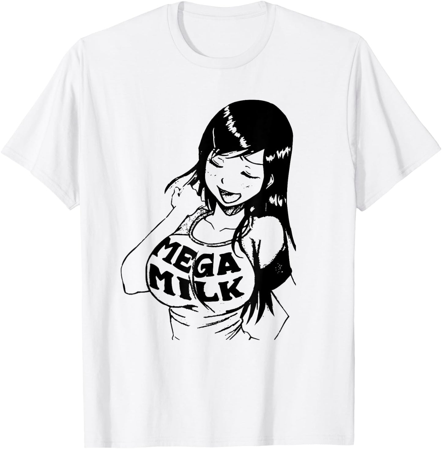 Mega Milk - Titty Monster T-Shirt - T-Shirt | White