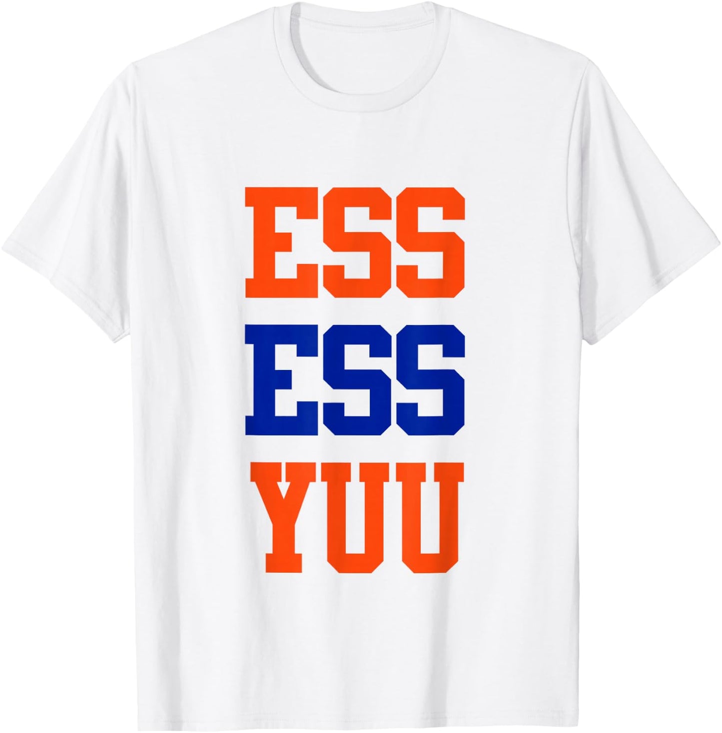 Ess Ess Yuu (ssu) T-Shirt - T-Shirt | White