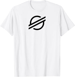 Stellar XLM Green Crypto Sustainable Cryptocurrency T-Shirt - T-Shirt | White
