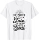 I'm The Master Of My Fate The Captain Of My Soul Christian T-Shirt - T-Shirt | White