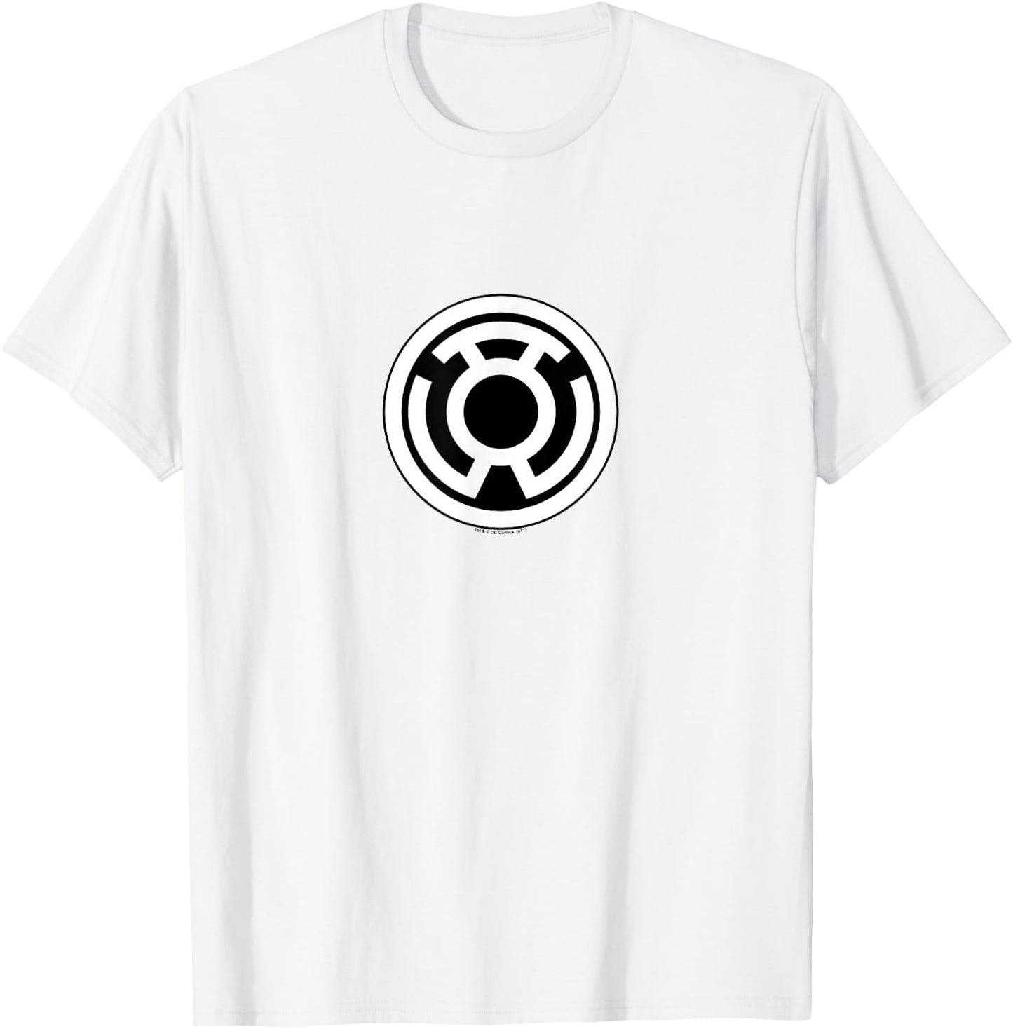 Popfunk Green Lantern Corps Yellow Lantern Logo T-Shirt - T-Shirt | White