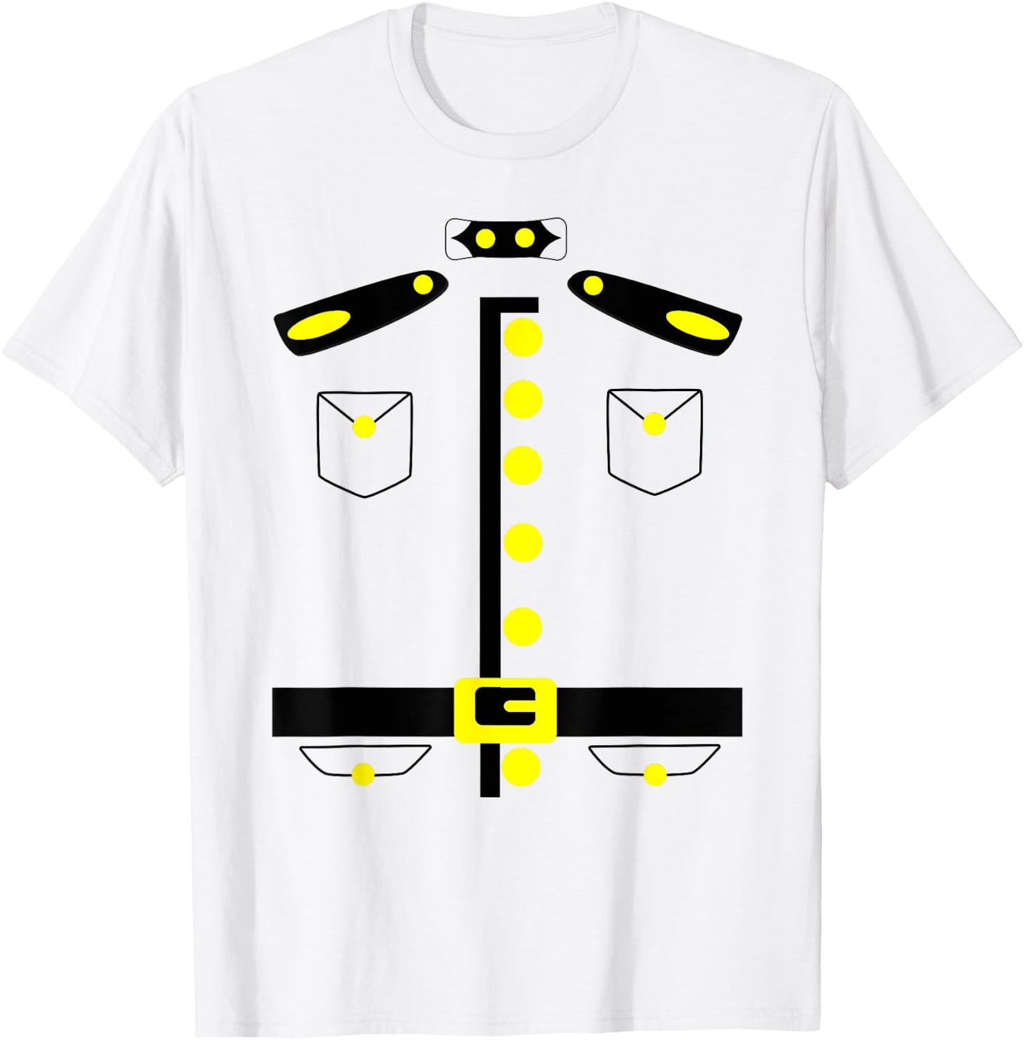 Royal Canadian Mountie Costume Canada Mounted Police T-Shirt - T-Shirt | White
