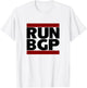 Run BGP Funny Network Engineer Geeky Nerd T-Shirt - T-Shirt | White