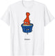 Deeper: Funny Chicken Wing & Blue Cheese Or Ranch Dip Comic T-Shirt - T-Shirt | White
